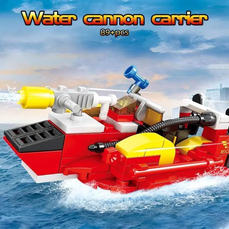  MOC 8 in 1 Fire Truck Building Blocks City Scaling Ladder Toy -  ToylandEU™