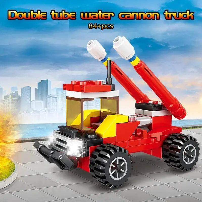  MOC 8 in 1 Fire Truck Building Blocks City Scaling Ladder Toy -  ToylandEU™