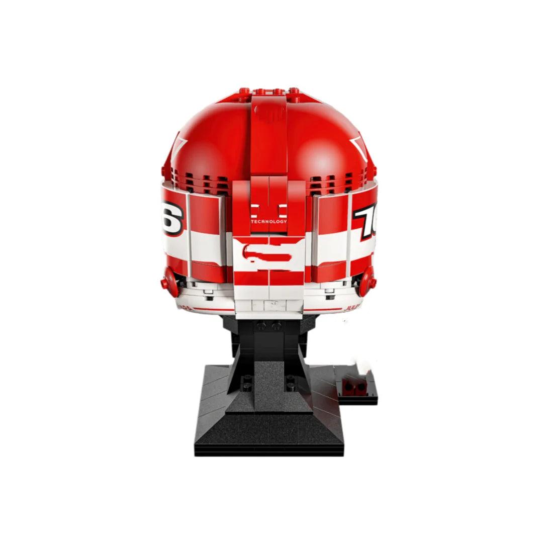 Building Block Set | 886 Pieces Leclerc Helmet | Toylandeu™