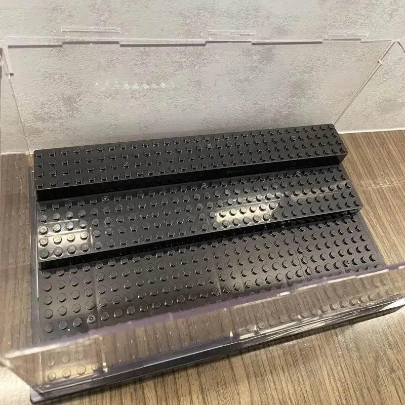  MOC Acrylic Transparent Display Box Building Blocks Model Assemble Dust Cover Figures Toys Protection Showcase Compatible With Brand -  ToylandEU™