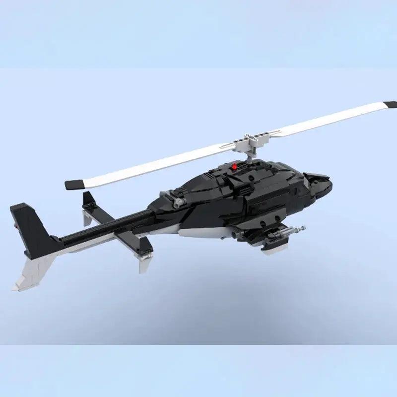  Airwolf Bell 222 MOC Building Blocks Helicopter Kit -  ToylandEU™