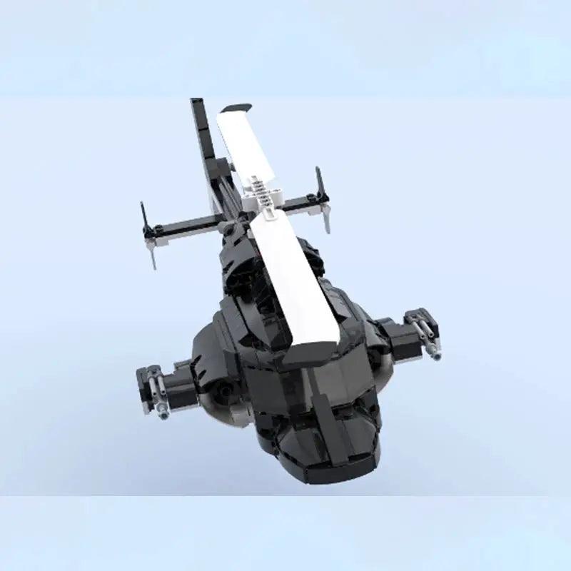  Airwolf Bell 222 MOC Building Blocks Helicopter Kit -  ToylandEU™