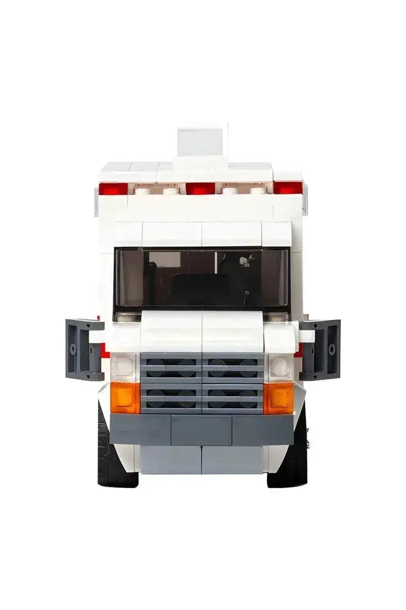  MOC MOC Ambulance Modular Building Blocks Full Interior Doctor Nurse Building Bricks MOC -  ToylandEU™
