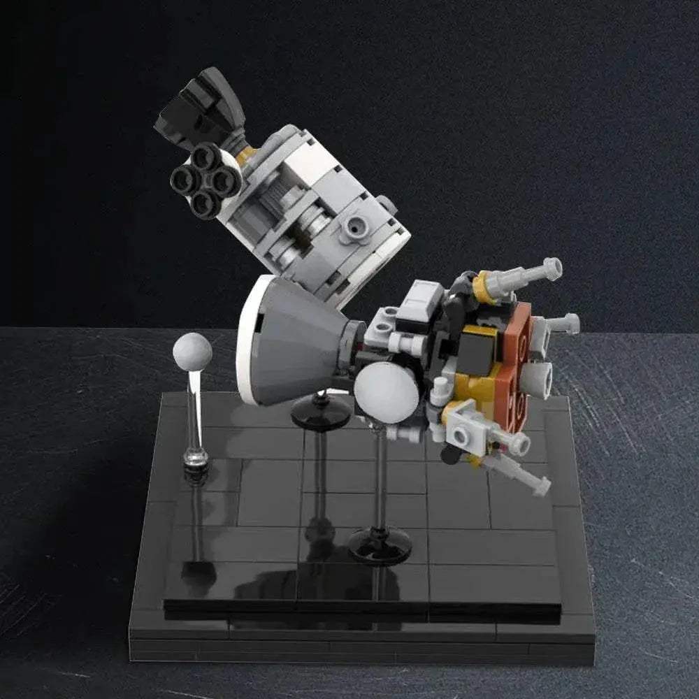  MOC Apollo 13 Diorama CSM Odyssey LM Aquarius Building Bricks MOC Gift -  ToylandEU™