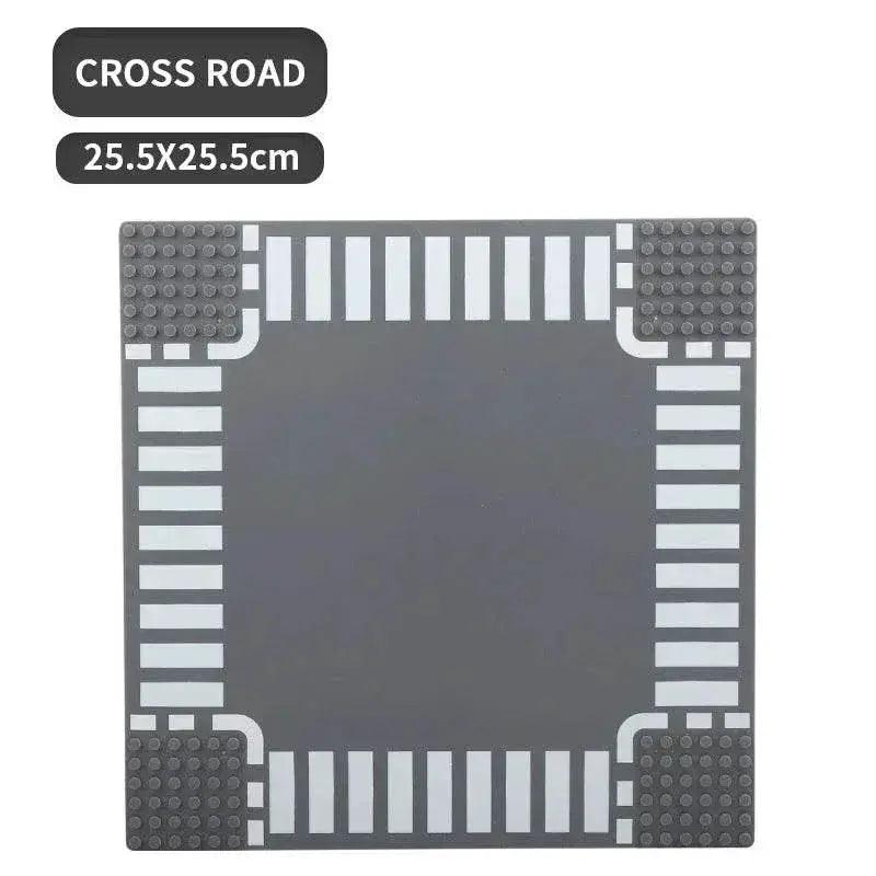  MOC Classic Building Blocks Base Plate City Street View Traffic Road -  ToylandEU™