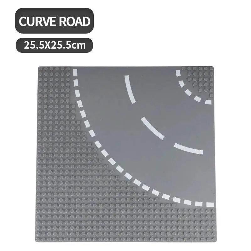  MOC Classic Building Blocks Base Plate City Street View Traffic Road -  ToylandEU™