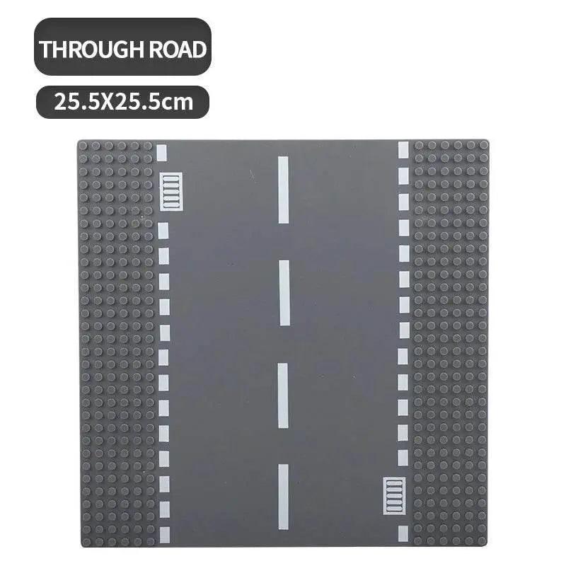  Classic Building Block Base Plate City View Traffic Road -  ToylandEU™