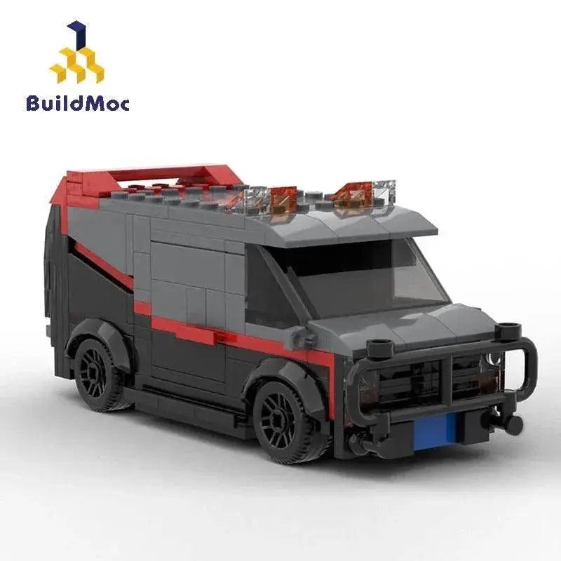  BuildMoc Technical Car A-Team Van SWAT Team Truck Toy -  ToylandEU™