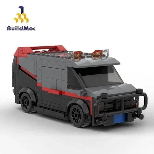  BuildMoc Technical Car A-Team Van SWAT Team Truck Toy -  ToylandEU™