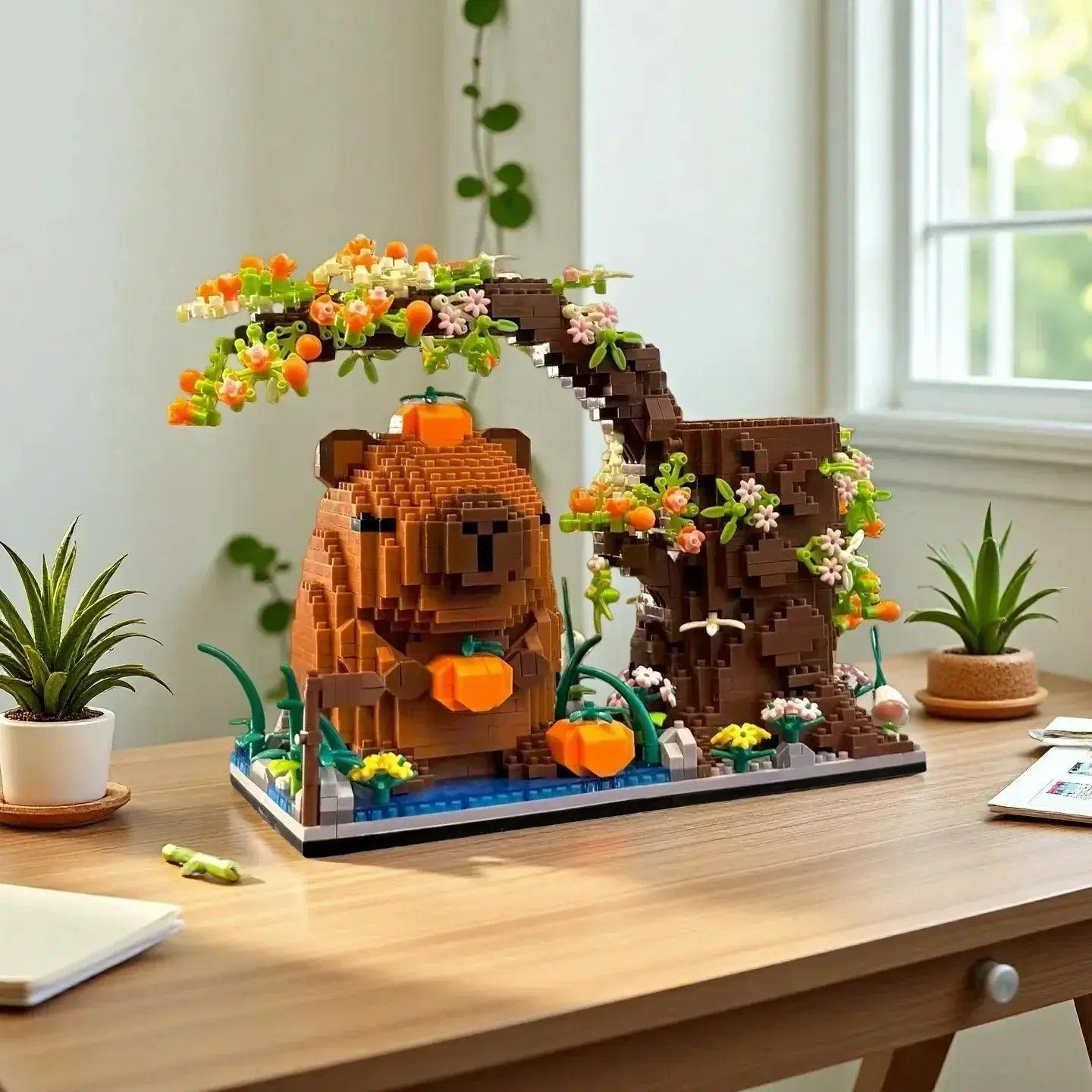  Capybara Pen Holder DIY Building Blocks Easy Assembly -  ToylandEU™