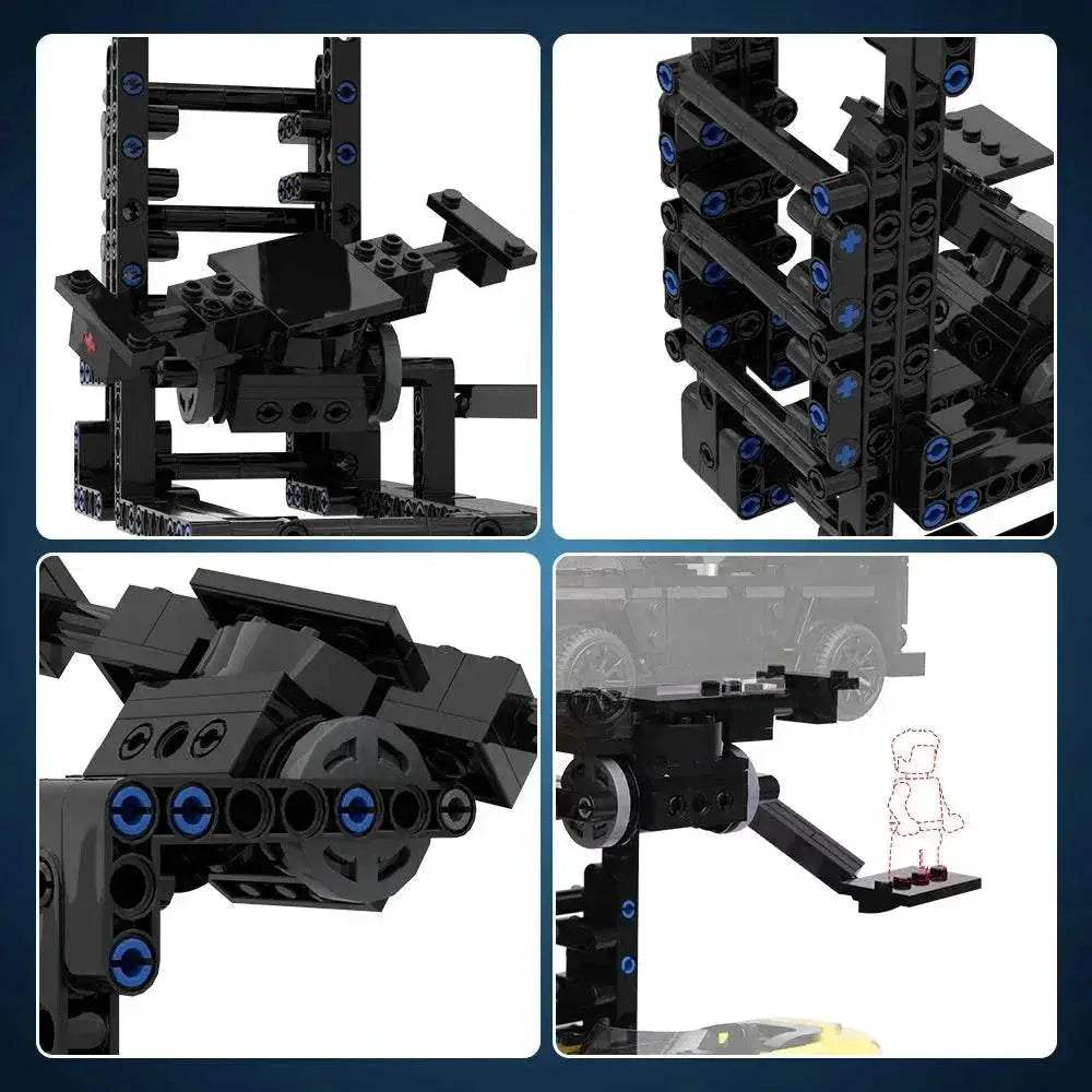  MOC Car Display Stand Assembled Brick Building Bricks MOC Gift for Racing Vehicle -  ToylandEU™