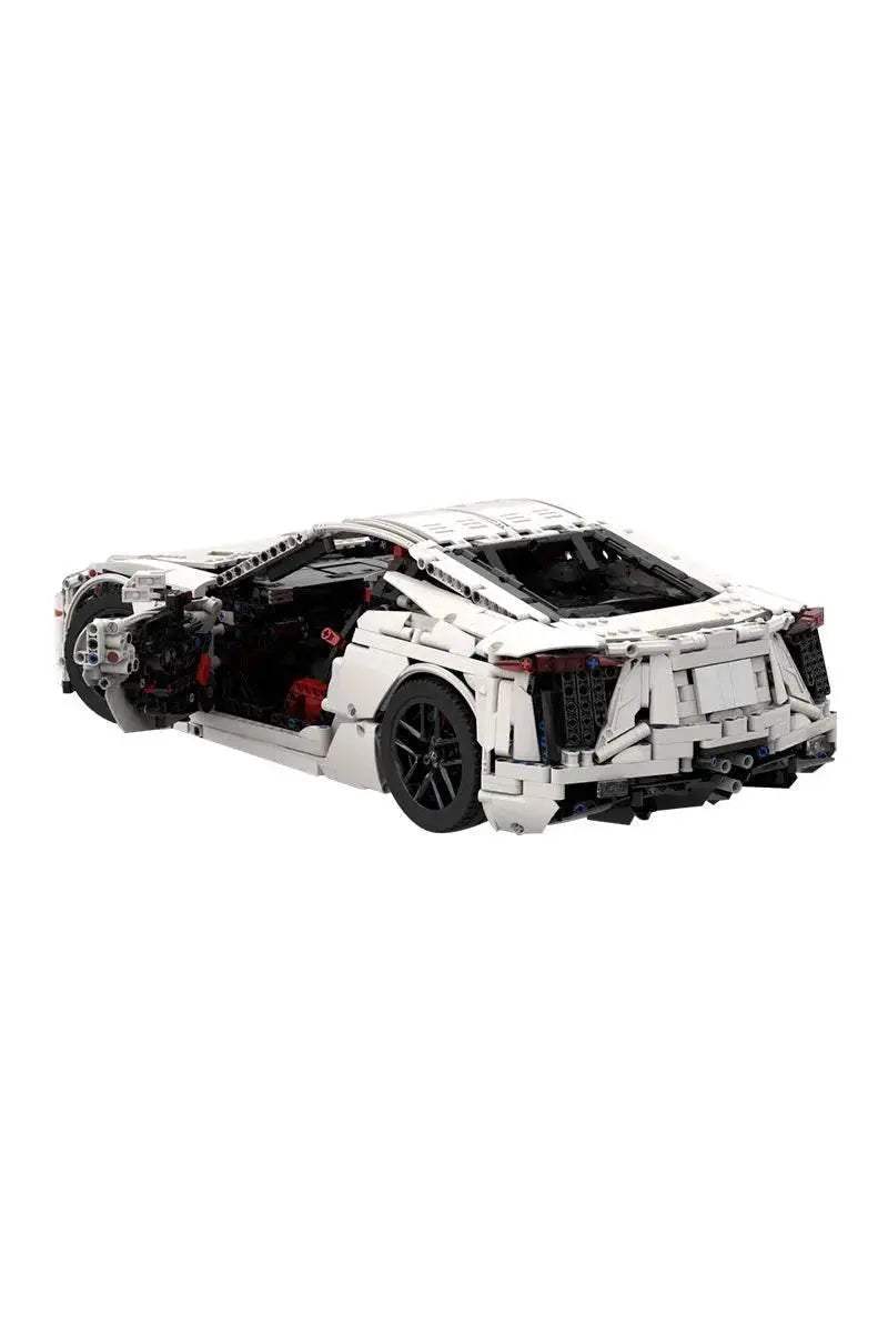  MOC Car Lexused LFA 1:8 Model Building Block Supercar Building Bricks MOC -  ToylandEU™