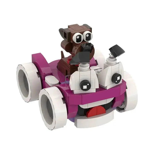  MOC MOC Cars Movie Putt-Putt and Pep Model Building Blocks Building Bricks MOC -  ToylandEU™