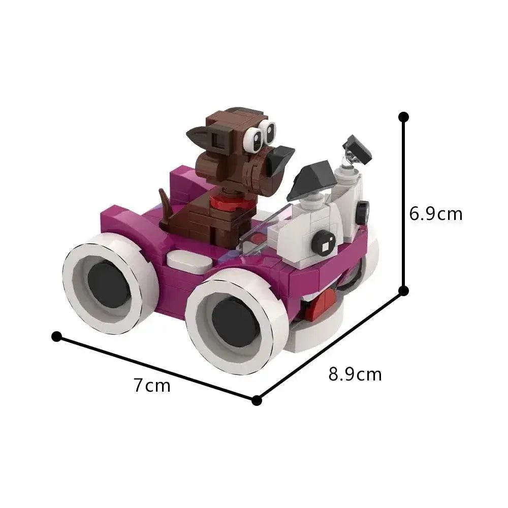  MOC MOC Cars Movie Putt-Putt and Pep Model Building Blocks Building Bricks MOC -  ToylandEU™