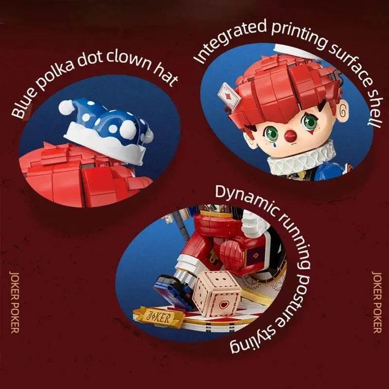  Cartoon Poker Joker Building Block Figure Toy Bricks Set -  ToylandEU™