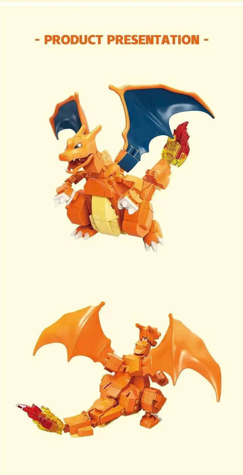  MOC Charizard Mewtwo Bulbasaur Building Blocks Kids Toy -  ToylandEU™