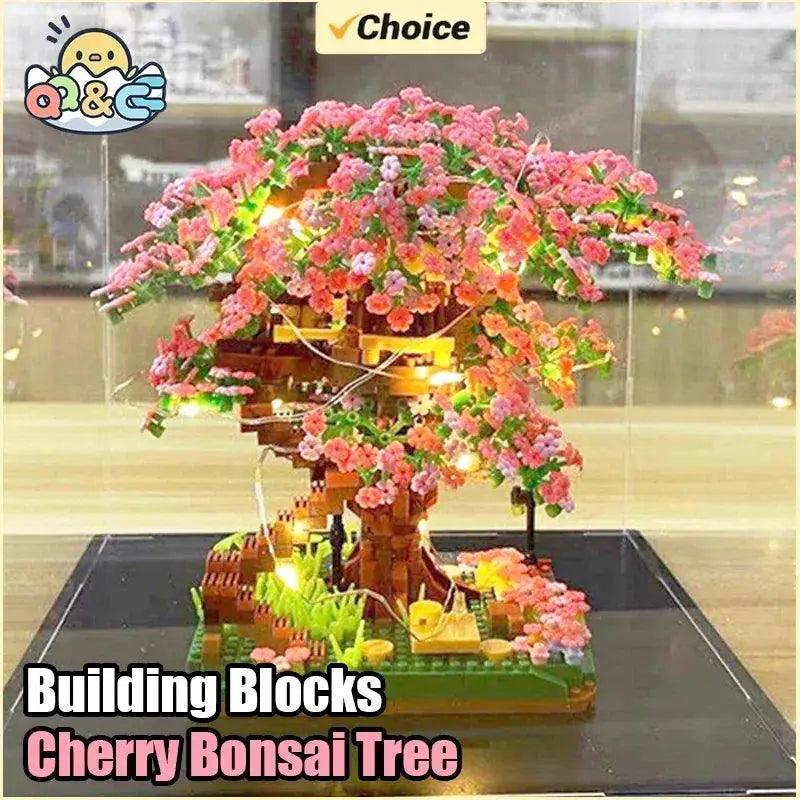  Cherry Blossom Tree Building Blocks Set With Light -  ToylandEU™