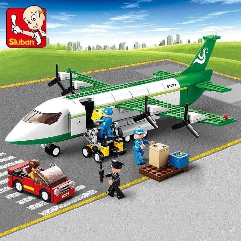  MOC Creative City Airbus Cargo Aircraft Building Blocks Toys -  ToylandEU™