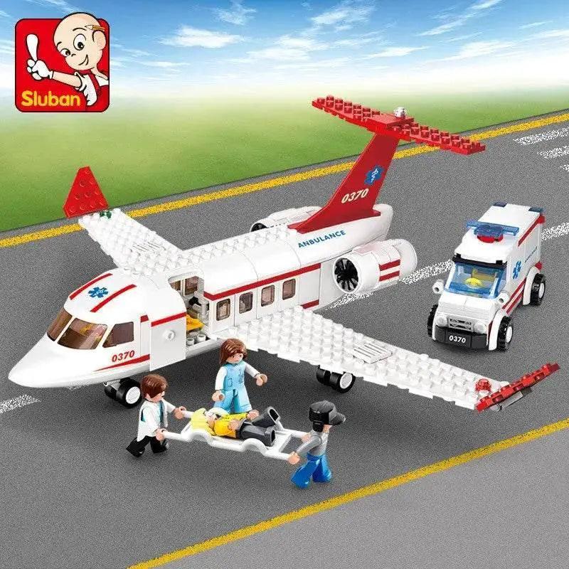  MOC Creative City Airbus Cargo Aircraft Building Blocks Toys -  ToylandEU™