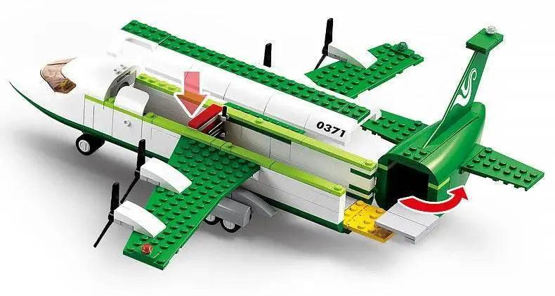  MOC Creative City Airbus Cargo Aircraft Plane Building Blocks -  ToylandEU™