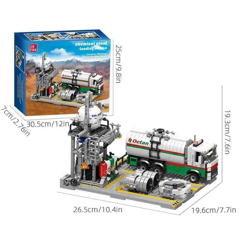  MOC City Street View Building Blocks Natural Gas Storage Center -  ToylandEU™