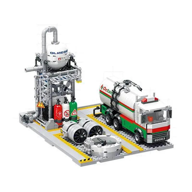  MOC City Street View Building Blocks Natural Gas Storage Center -  ToylandEU™