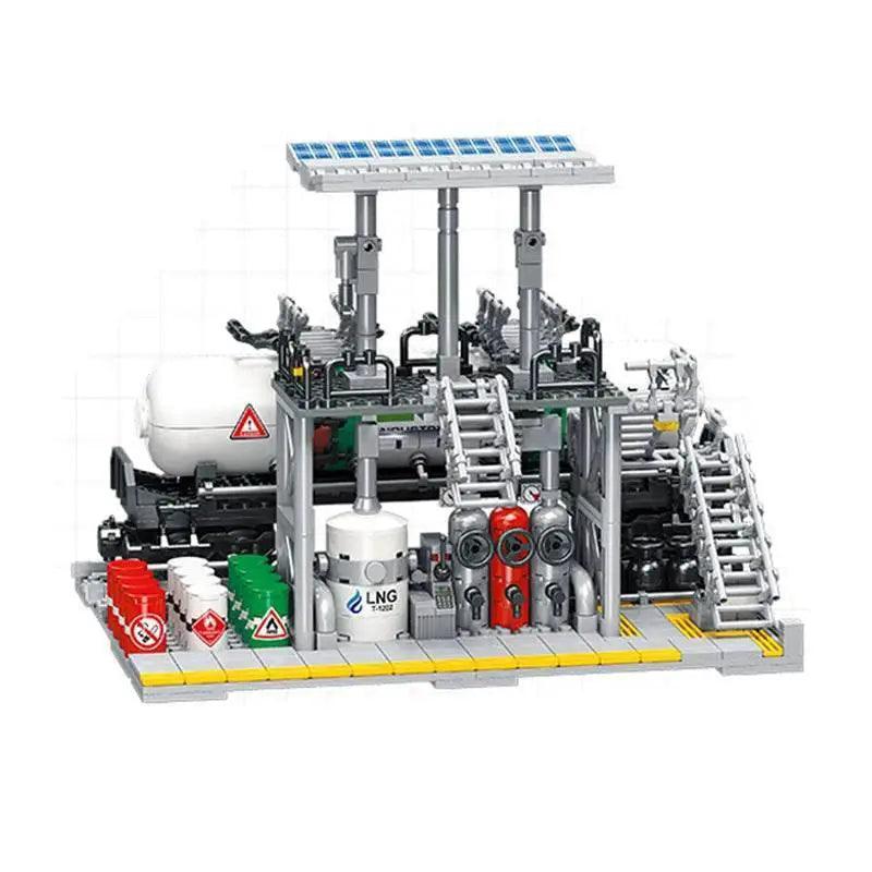  MOC City Street View Building Blocks Natural Gas Storage Center -  ToylandEU™