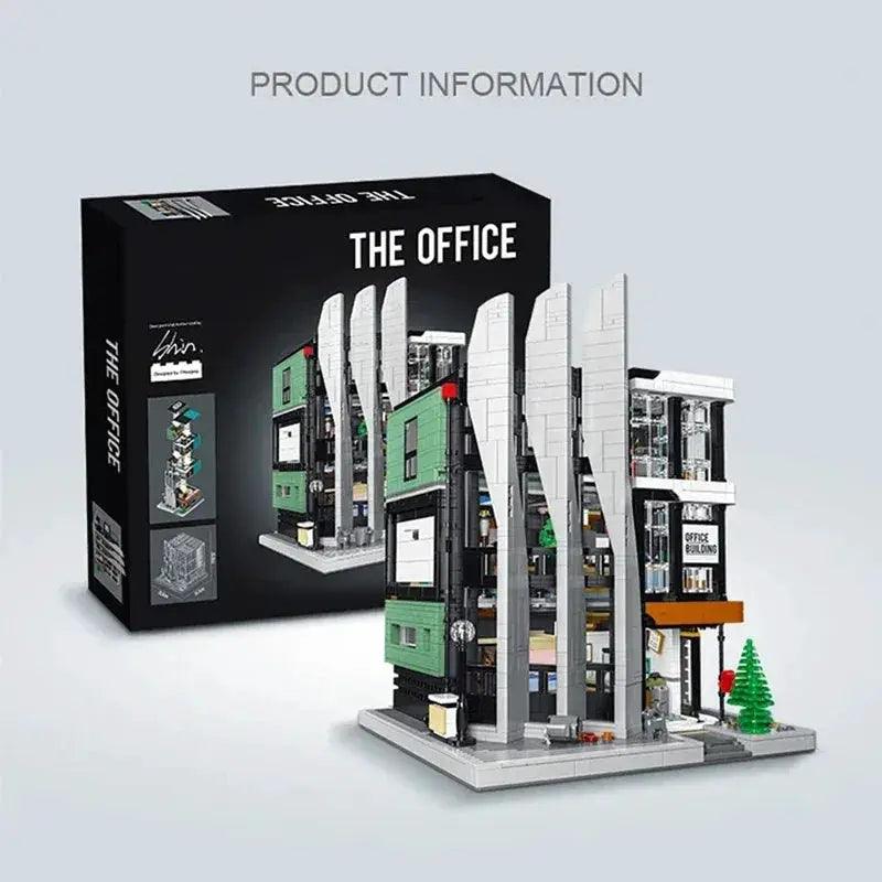  City Street View Office Building Blocks With Lights -  ToylandEU™