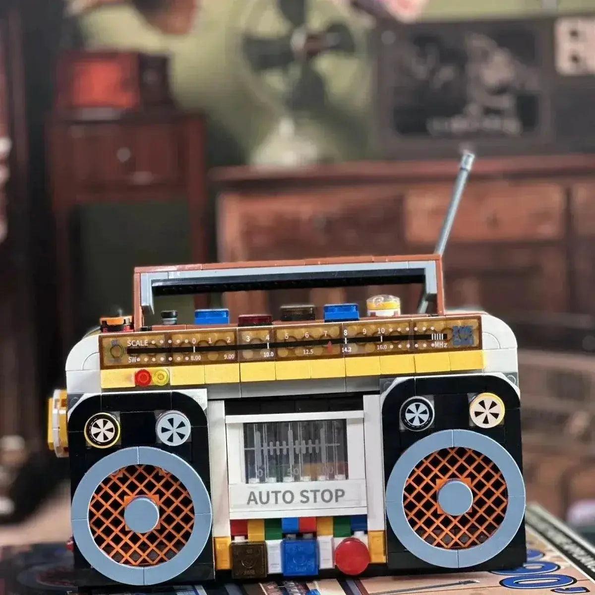  MOC 554PCS Color Radio Model Building Blocks Retro Home Appliances -  ToylandEU™