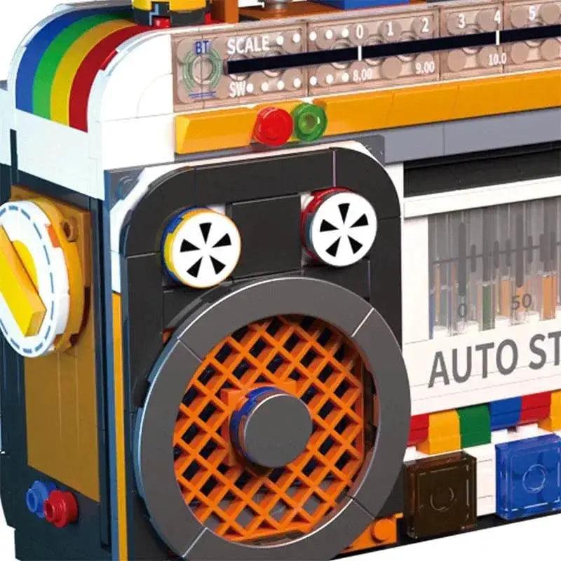  MOC 554PCS Color Radio Model Building Blocks Retro Home Appliances -  ToylandEU™