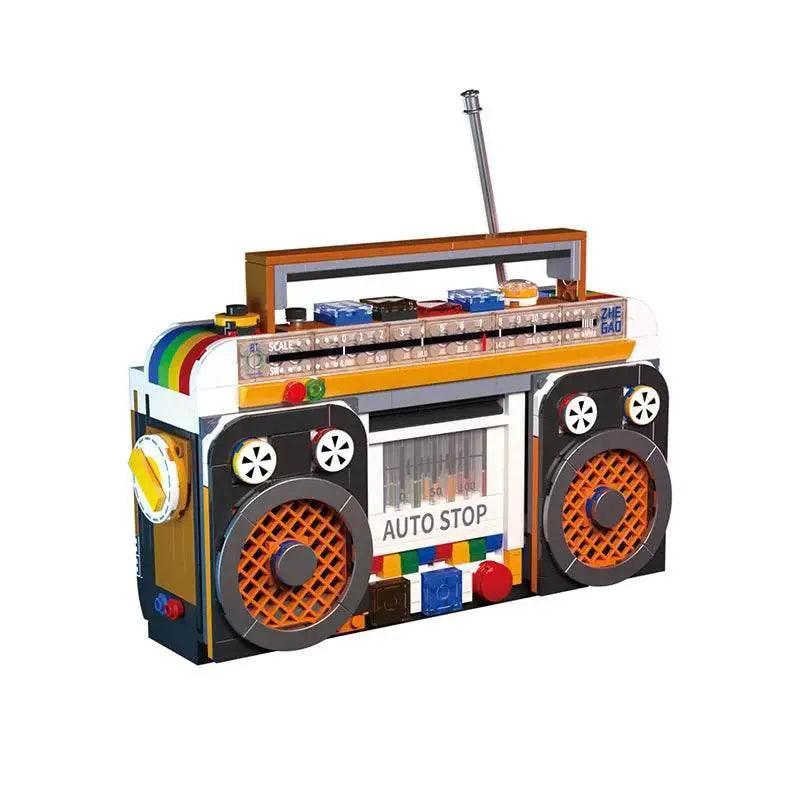  MOC 554PCS Color Radio Model Building Blocks Retro Home Appliances -  ToylandEU™