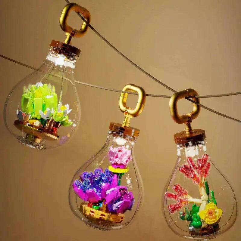  MOC Creative Succulent Glower Bulb Building Blocks for Kids Toys -  ToylandEU™