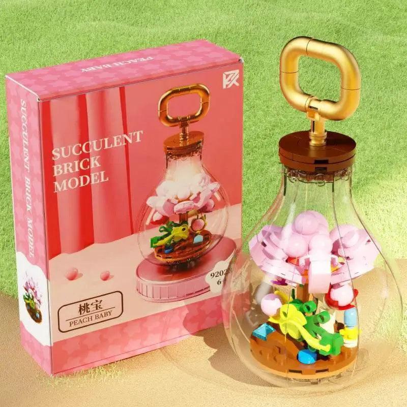  MOC Creative Succulent Glower Bulb Building Blocks for Kids Toys -  ToylandEU™