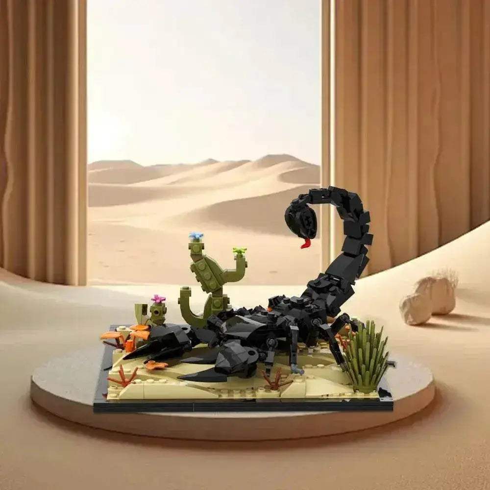  MOC MOC Creepy Scorpion Building Blocks Movable Animal Building Bricks MOC Gift -  ToylandEU™