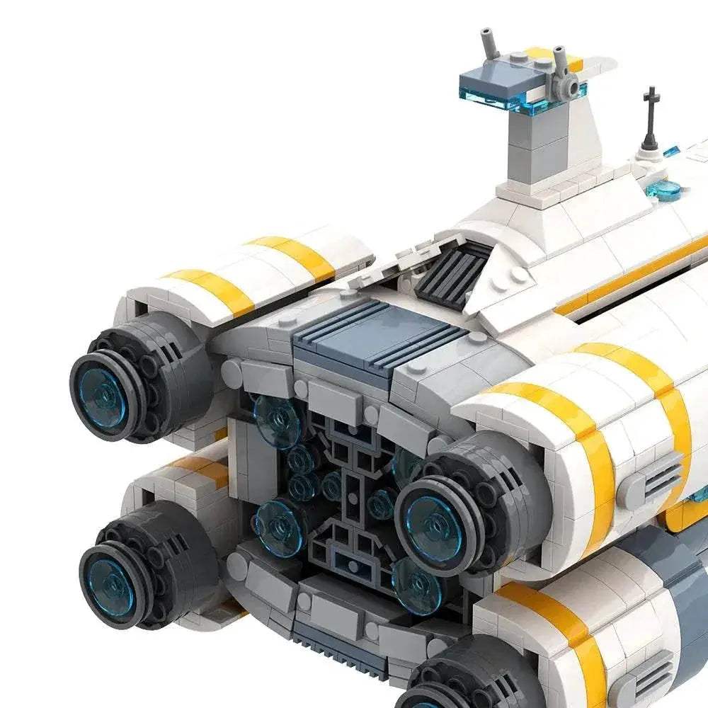  1438PCS MOC Deep Sea Subnautica Sailing Warship Model Toys Building Bricks MOC -  ToylandEU™
