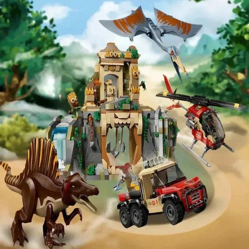  MOC Dinosaur Air Mission Building Blocks Set Compatible MOC -  ToylandEU™