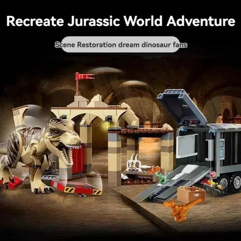  MOC Dinosaur Air Mission Building Blocks Set Compatible MOC -  ToylandEU™