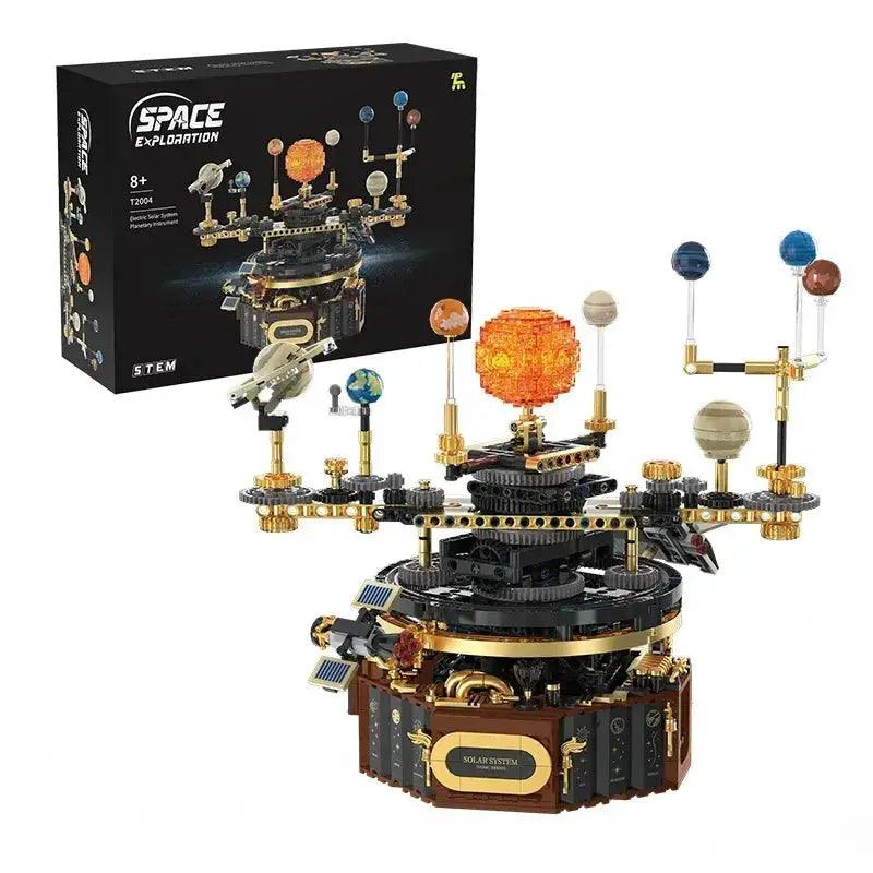  Electric Rotatable Solar System Building Blocks Kit -  ToylandEU™