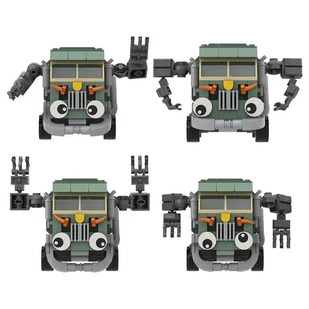  MOC MOC Enlightenment Animation Trashes Trucks Model Building Blocks Building Bricks MOC -  ToylandEU™