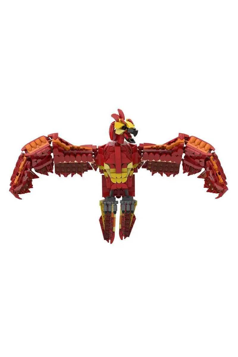  MOC MOC Fawkes Model Building Blocks Magic Phoenix Firebird Building Bricks MOC -  ToylandEU™