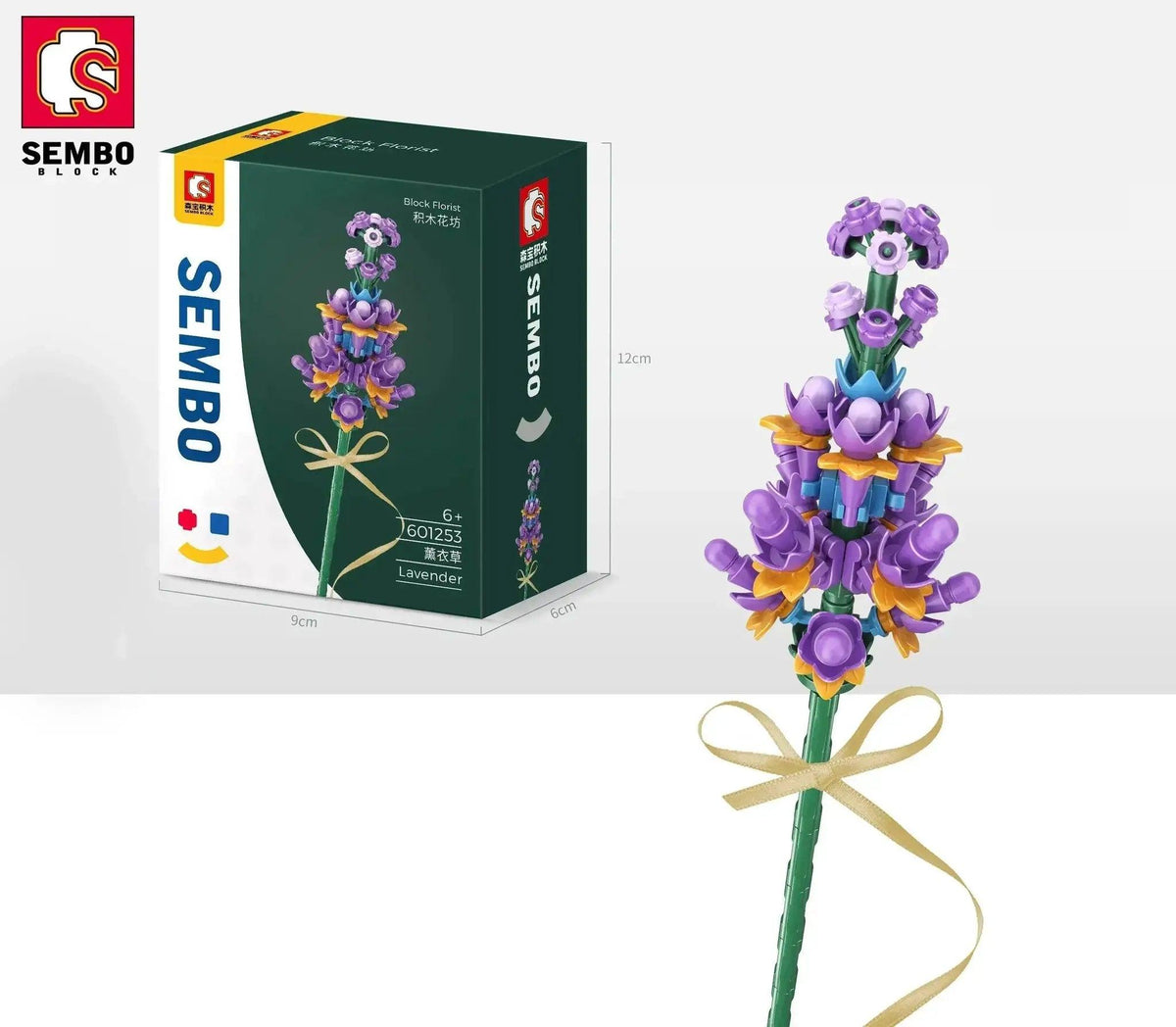  MOC Flower Bouquet Building Blocks Carnation Sunflower Daffodil Model Bricks Kids DIY Toy Gift -  ToylandEU™