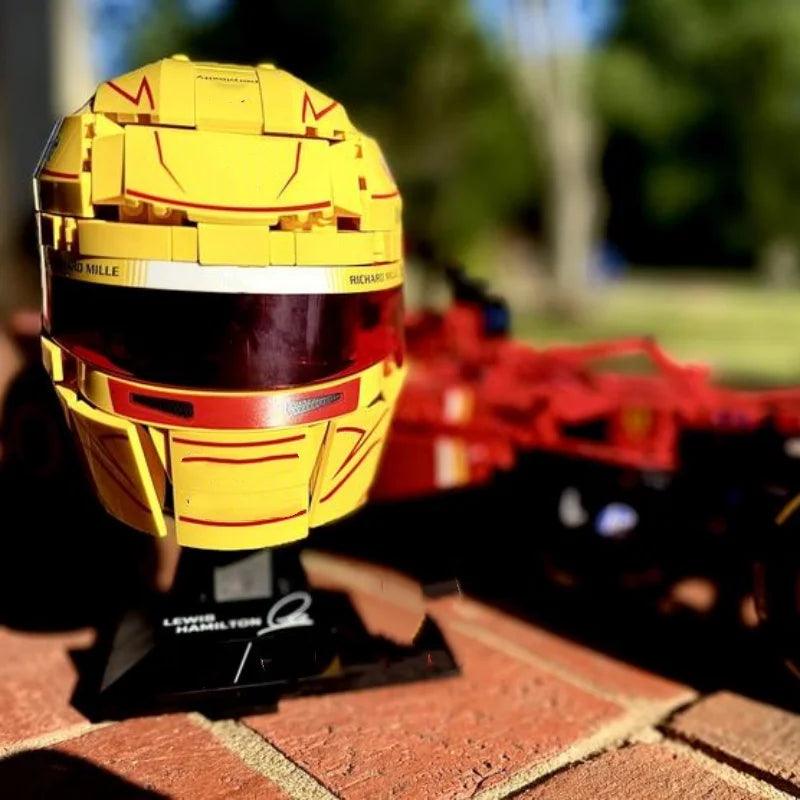 Building Block Set | Formula 1 Helmet | Toylandeu™