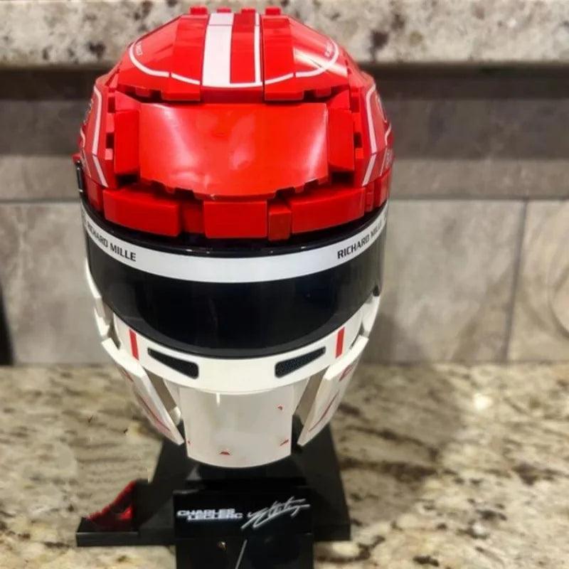 Building Block Set | Formula 1 Helmet | Toylandeu™