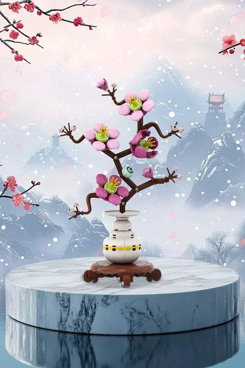  MOC MOC Four Seasons Bonsai Building Blocks Building Bricks MOC Gift Set -  ToylandEU™