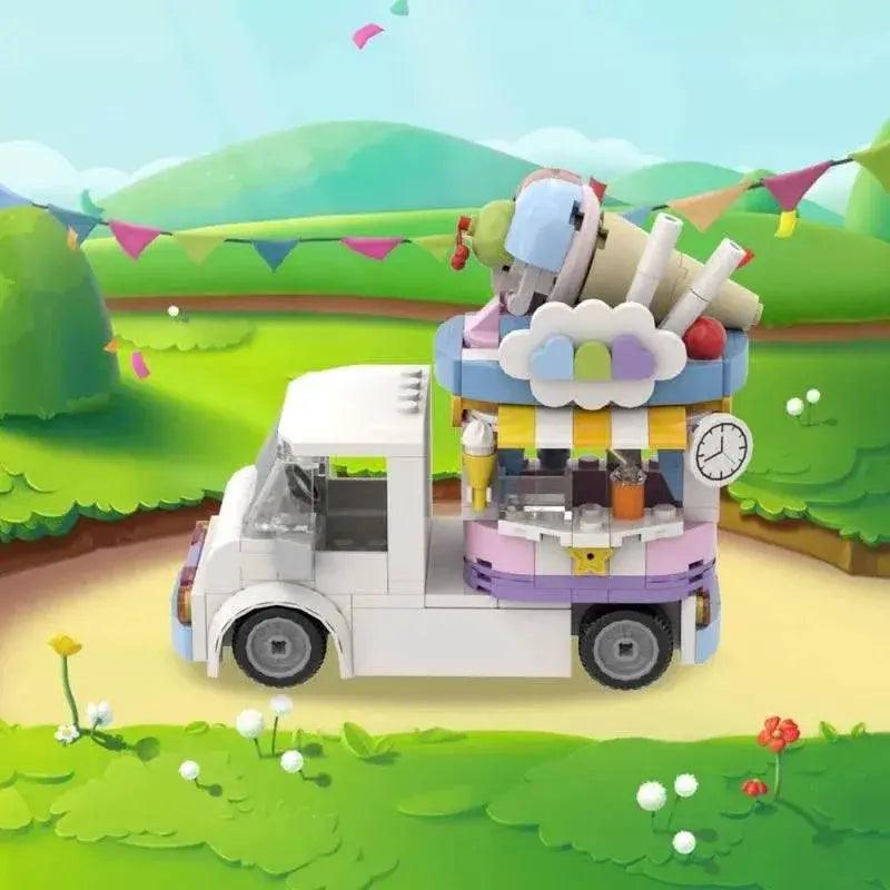  MOC MOC French Fries Food Truck Model Building Blocks Toys Building Bricks MOC -  ToylandEU™