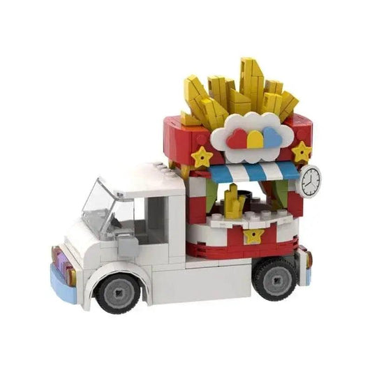  MOC MOC French Fries Food Truck Model Building Blocks Toys Building Bricks MOC -  ToylandEU™