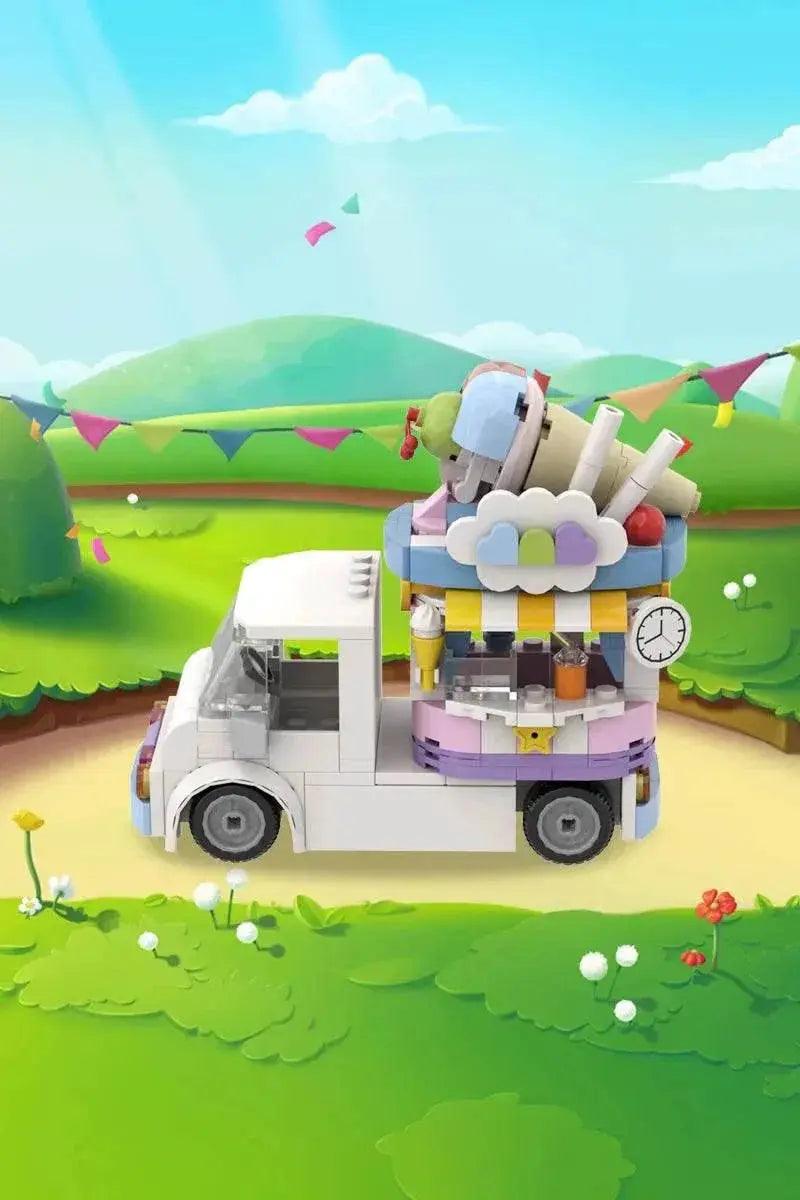  MOC MOC French Fries Food Truck Model Building Blocks Toys Building Bricks MOC -  ToylandEU™