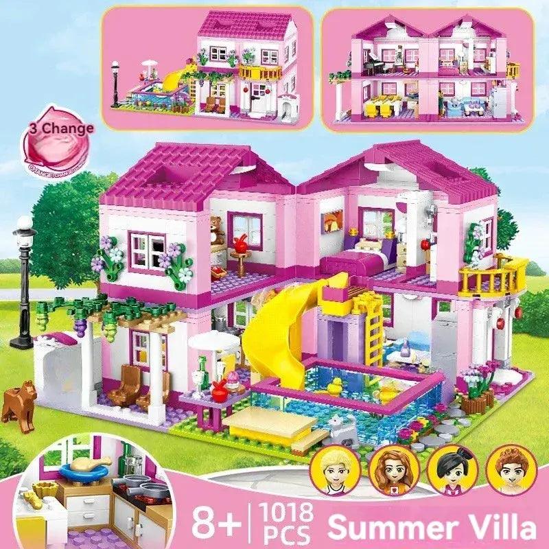  Friends City Building Blocks Set With Villa And Figures -  ToylandEU™