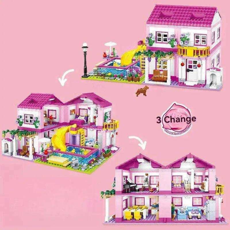  Friends City Building Blocks Set With Villa And Figures -  ToylandEU™