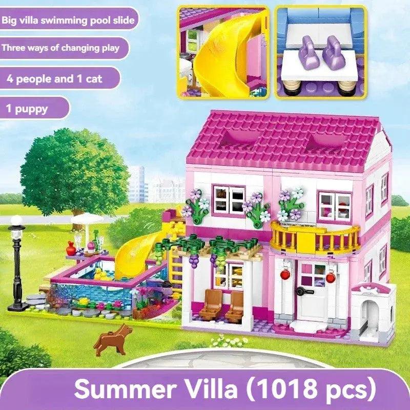  Friends City Building Blocks Set With Villa And Figures -  ToylandEU™